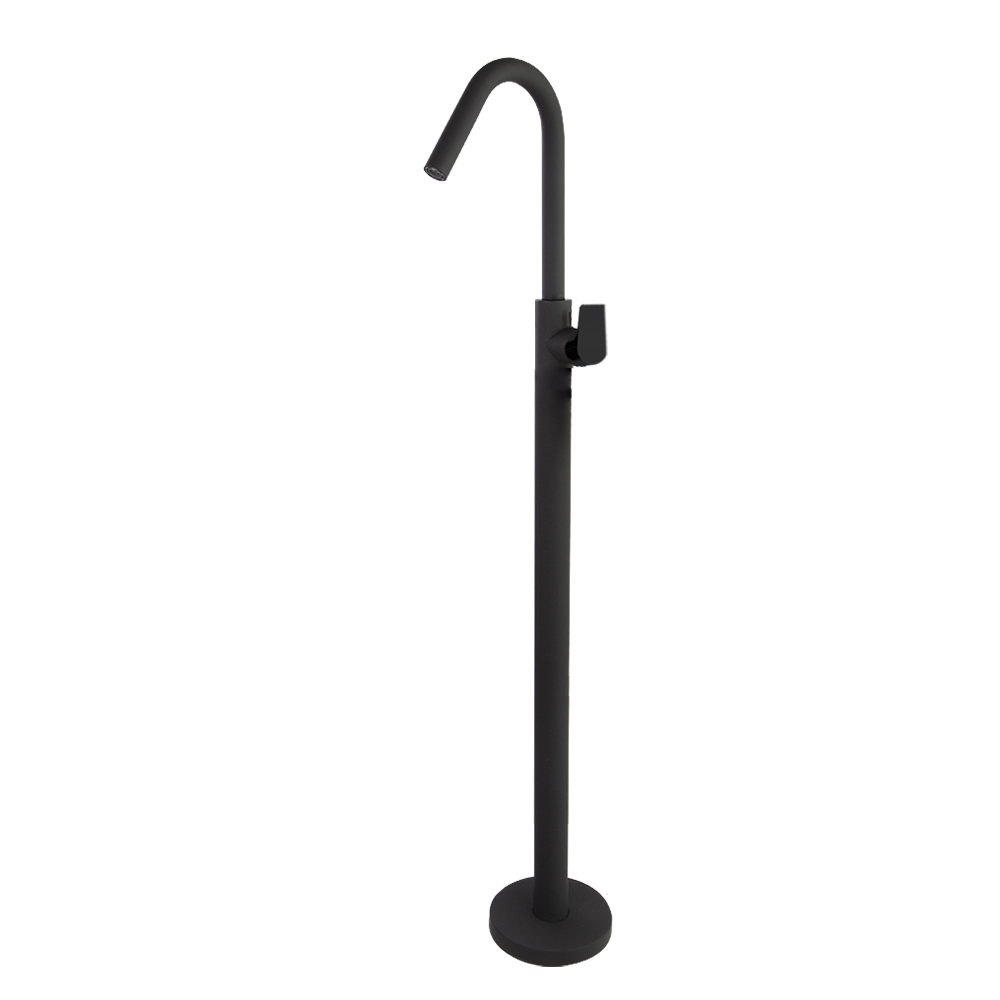 Urban Chic, monomando de columna per a lavabo 5L, negre mat