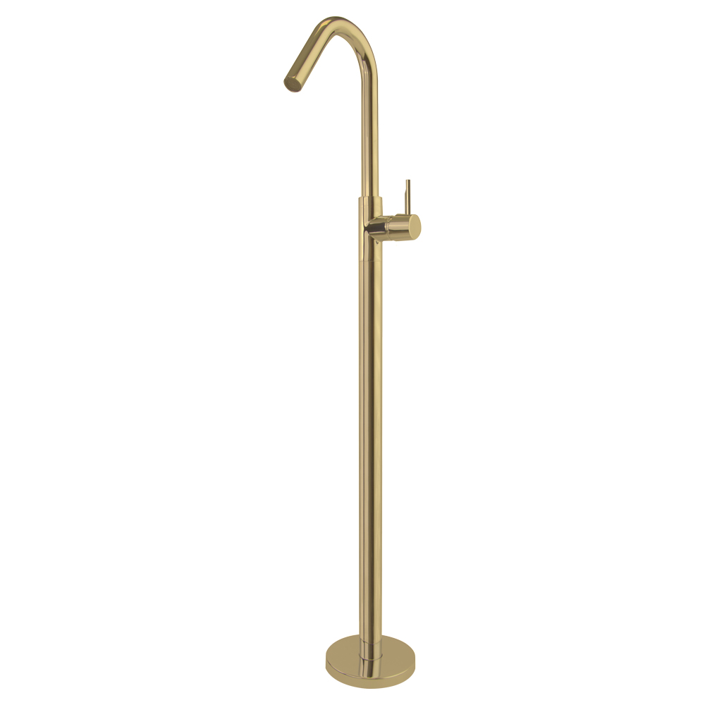 Odisea,columna monomando de lavabo,oro cepillado