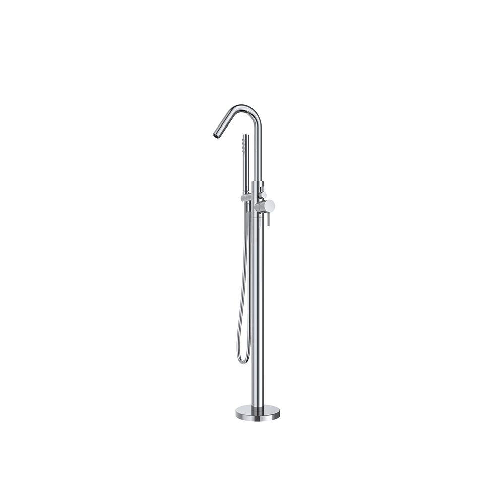 Odisea,columna monomando para bañera con equipo de ducha,cromo