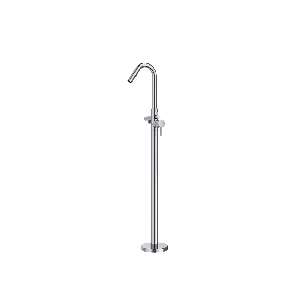 Odisea, wannen-einhebelmischer-standsäule, chrom