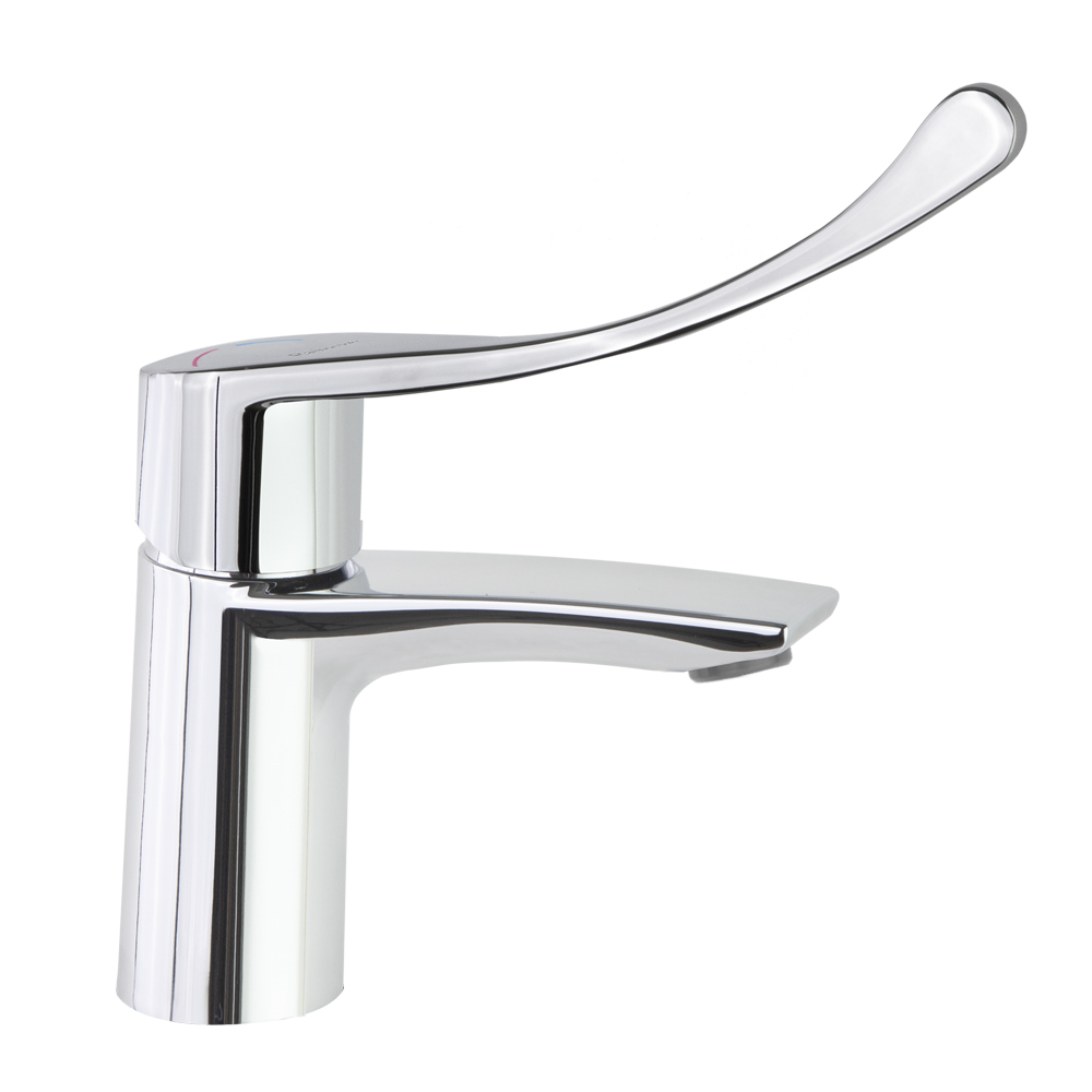 Civic, Breeam, aixeta de lavabo monocomandament amb obertura en fred, cromat.