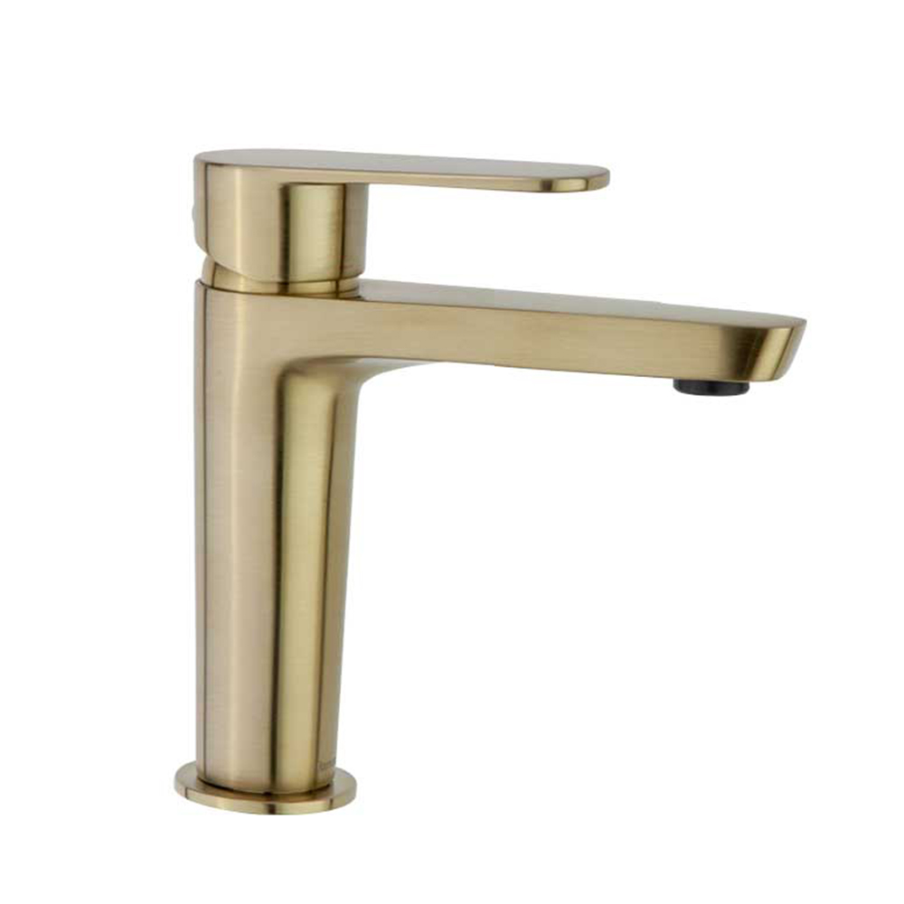 Alexia,monomando para lavabo de un agua,oro cepillado