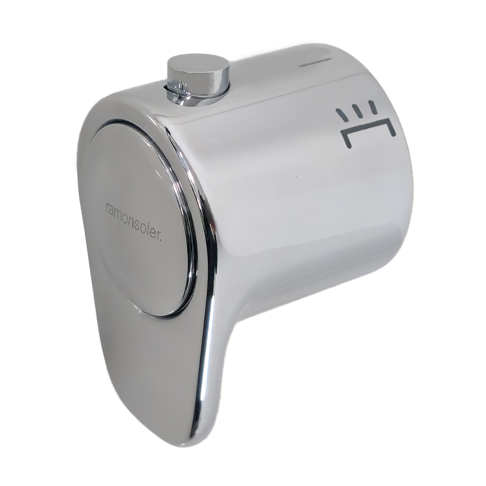 Alexia, volante de temperatura para baño-ducha termostática, cromo