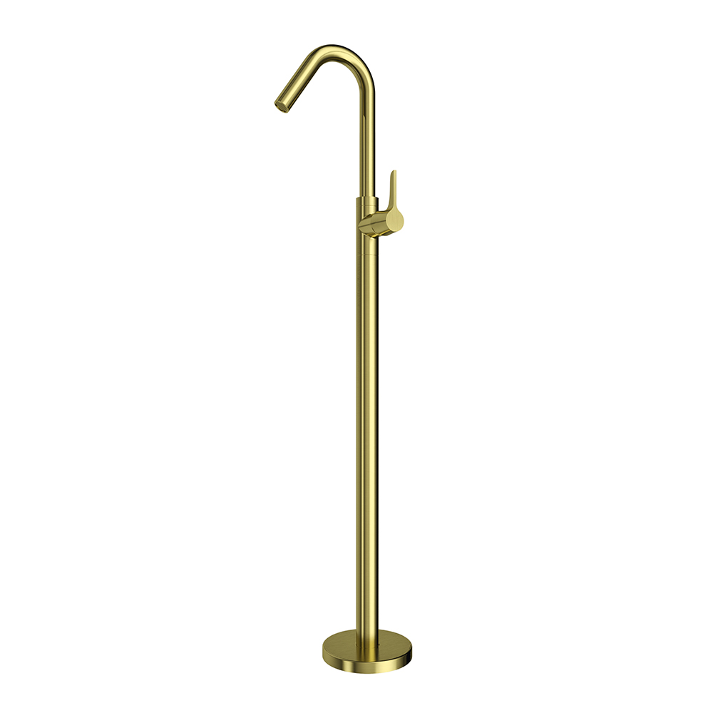Adagio,monomando lavabo de columna 5L,oro cepillado