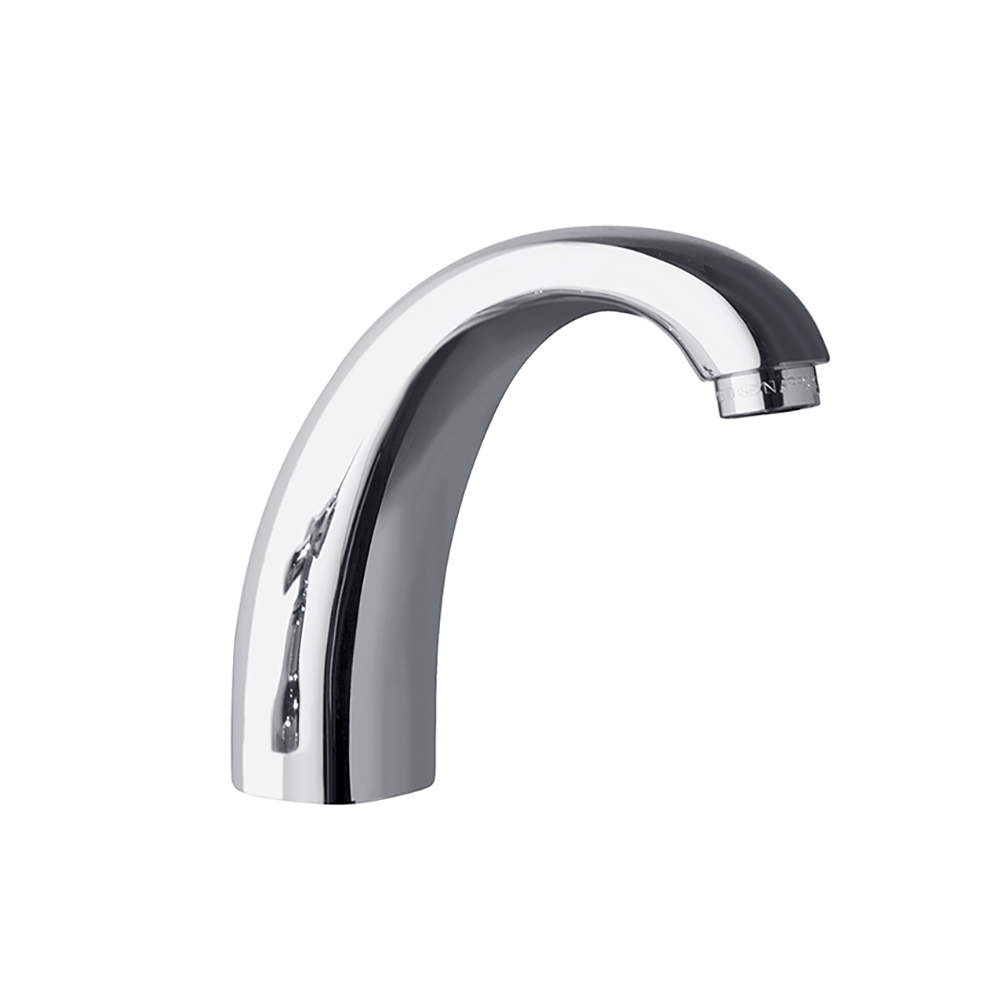 Gaudi, caño para bimando de bañera, cromo