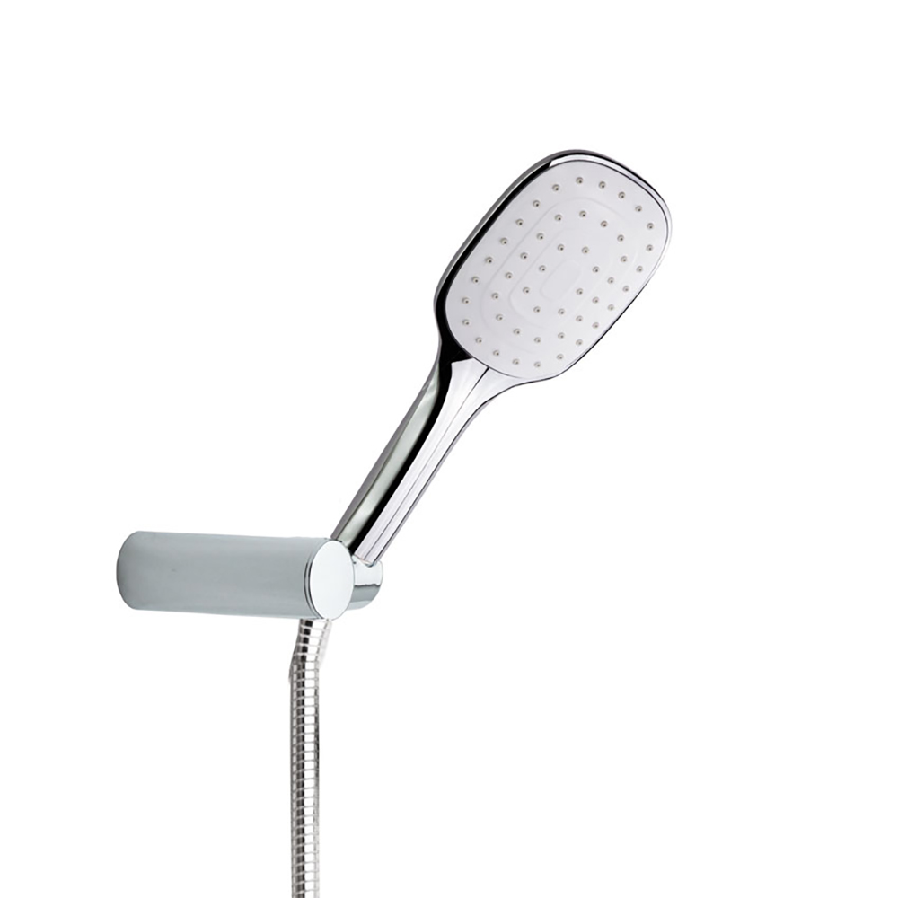 Handshower, with flexible connection and wall bracket
