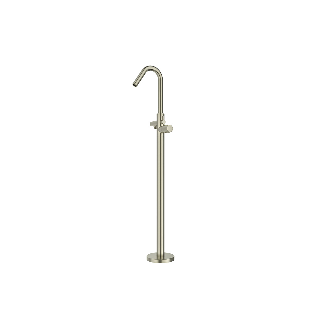 Tzar,columna monomando para bañera,níquel cepillado