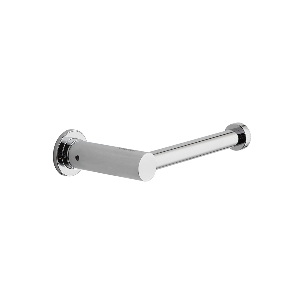Ergos, portarrollos de pared para baño, cromo