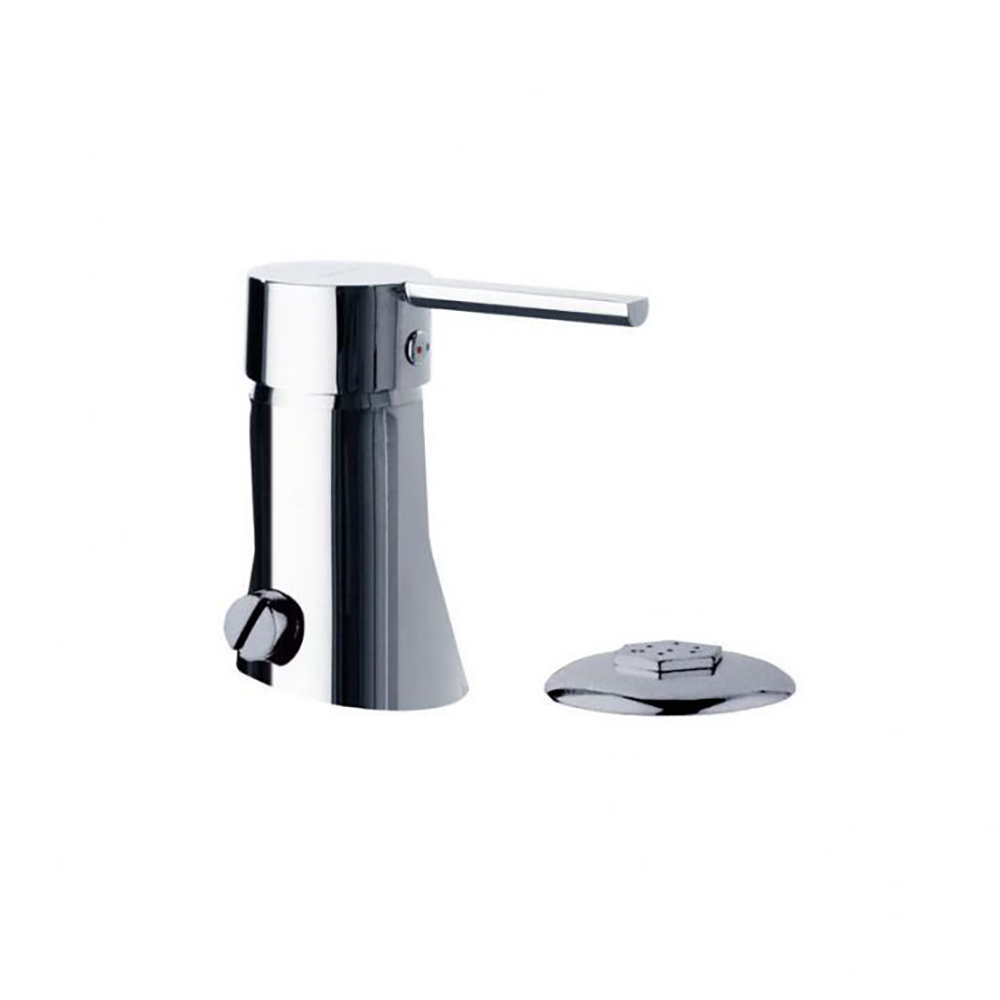 Drako, aixeta monocomandament per a bidet amb dutxa, cromat