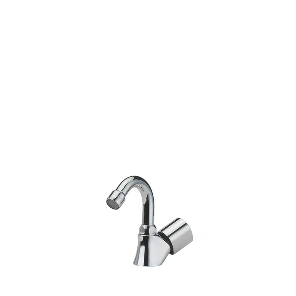 Eco,grifo de bidé con caño giratorio de tubo de 1 agua fría,cromo