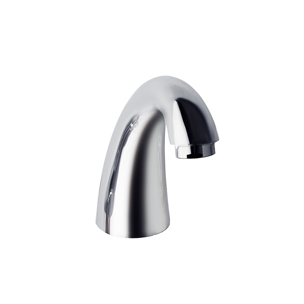 Gaudi, caño fundido para bimando de lavabo, cromo
