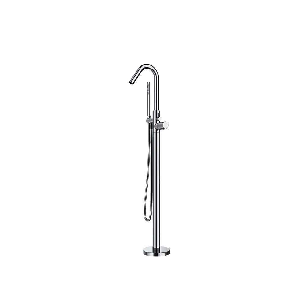 Tzar,columna monomando para bañera con equipo de ducha,cromo