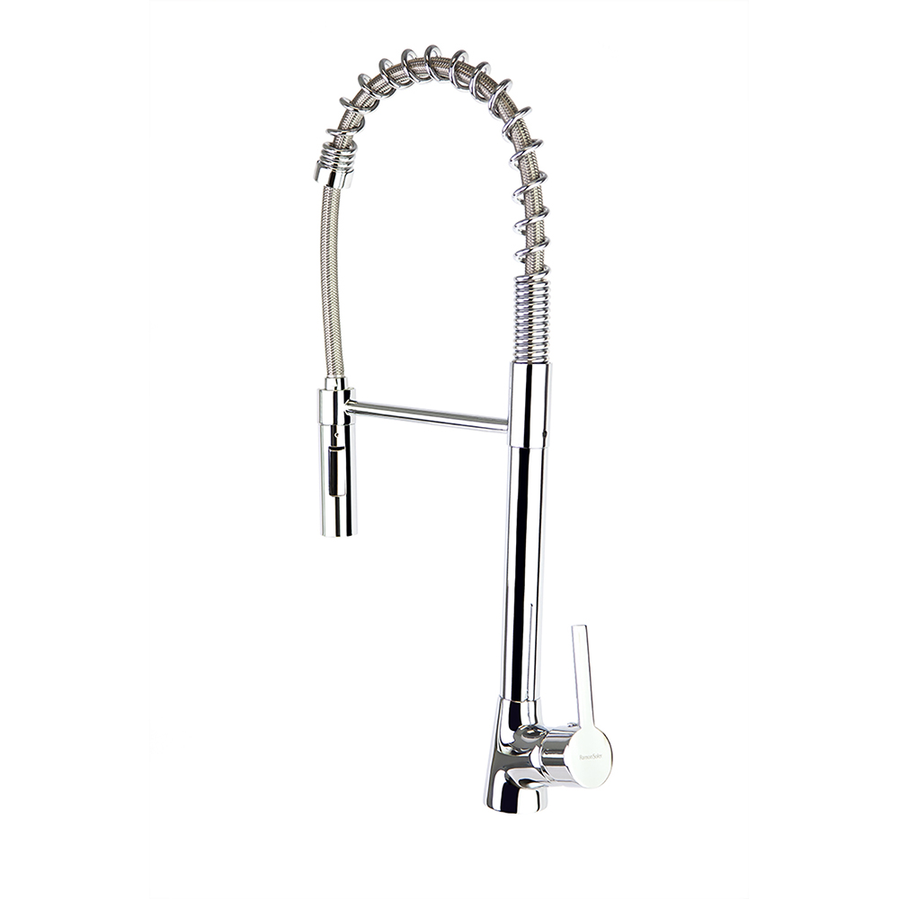 Monomando de cocina profesional altura 557mm,cromo