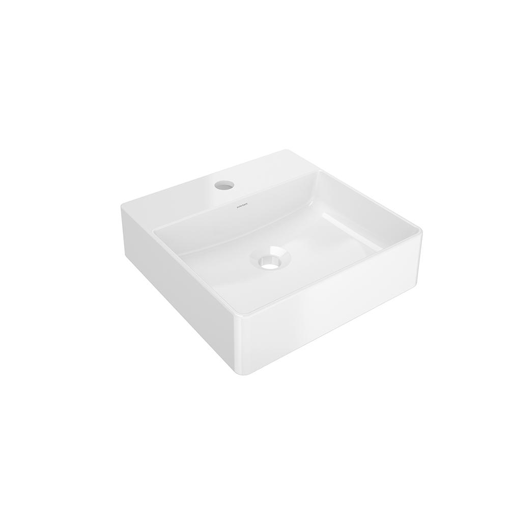 Kaiser, lavabo blanco cuadrado