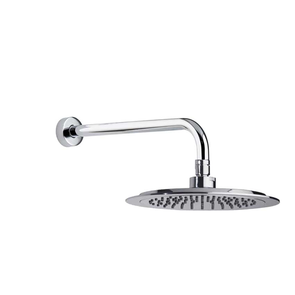 Rociador de ducha extraplano Ø240mm a pared, cromado