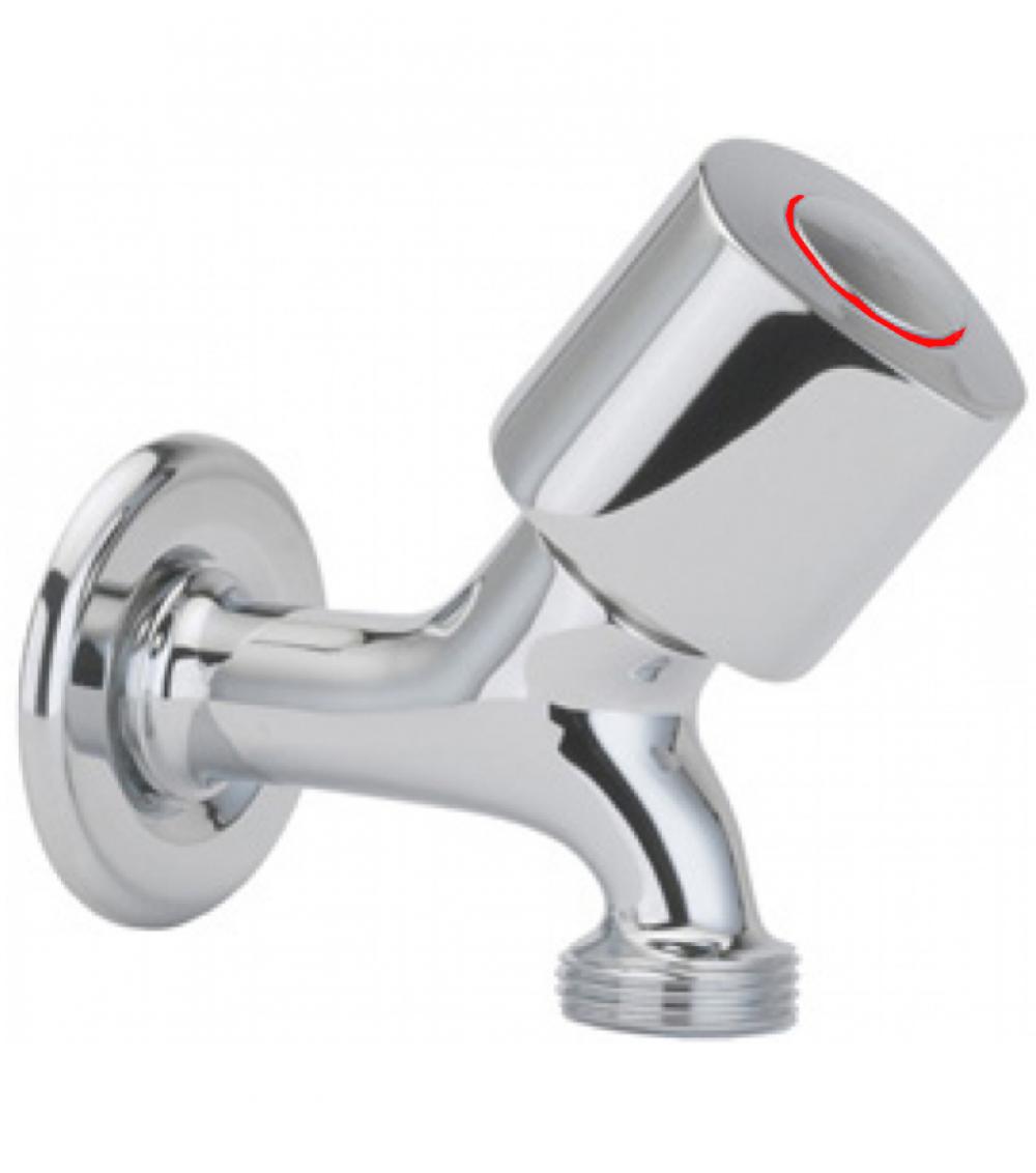 Eco, Waschmaschinenarmatur mit 3/4 Zoll Anschluss für heißes Wasser, Chrom