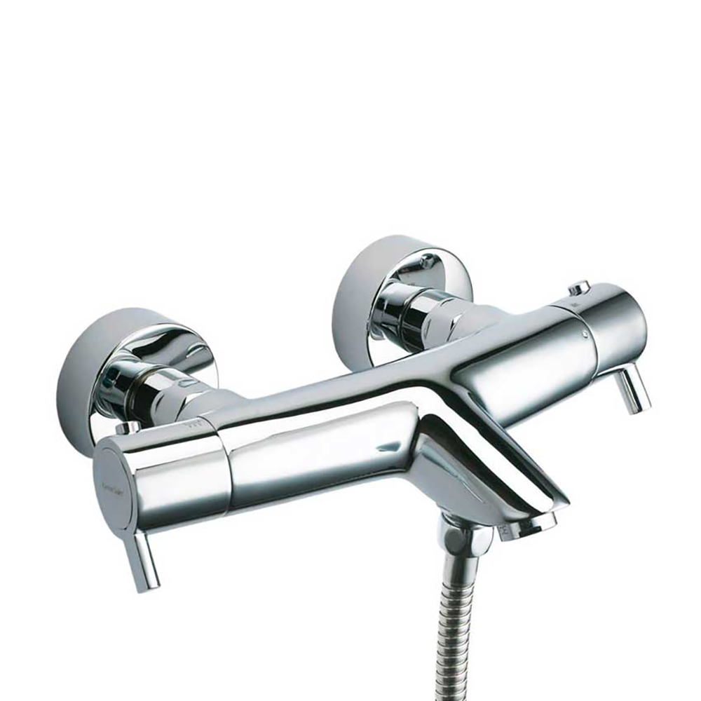 DRAKO Thermostat Wannenfüll- und Brausebatterie chrom