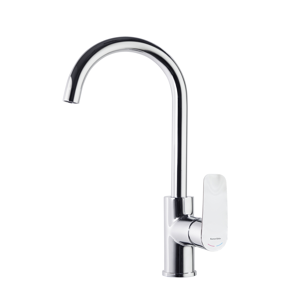 New Fly, monomando de fregadero vertical, cromo