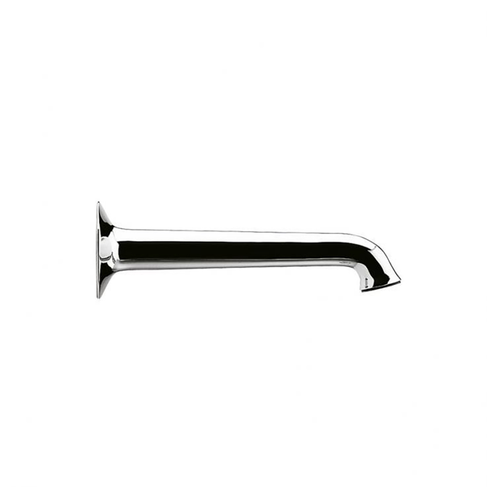 Brazo de ducha tubular para pared de 165mm,cromo