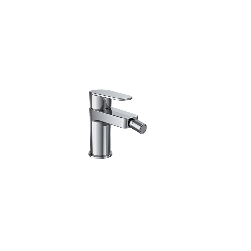 Alexia, bidet mixer, with stainless steel pop-up waste  1¼", Ref. 1169, chromed