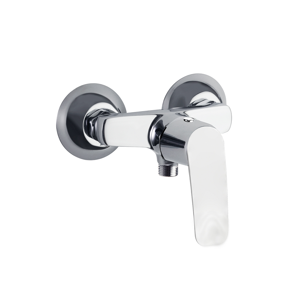 Monomando mural para WC New Fly 110mm,cromo