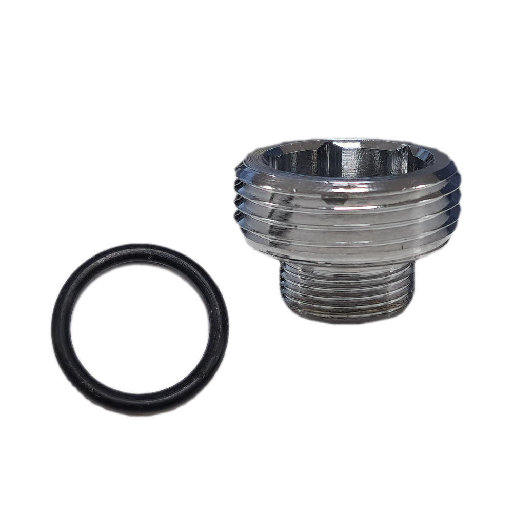 RD12M CROMO RACOR DUCHA M-G3/4"--M-M16x1 PARA XX1203-04