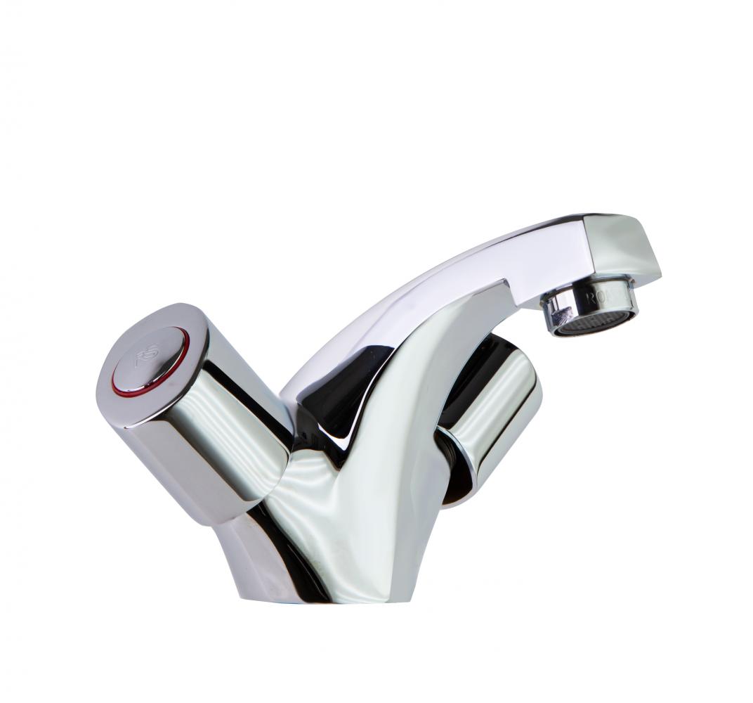 Eco,bimando de lavabo,cromo