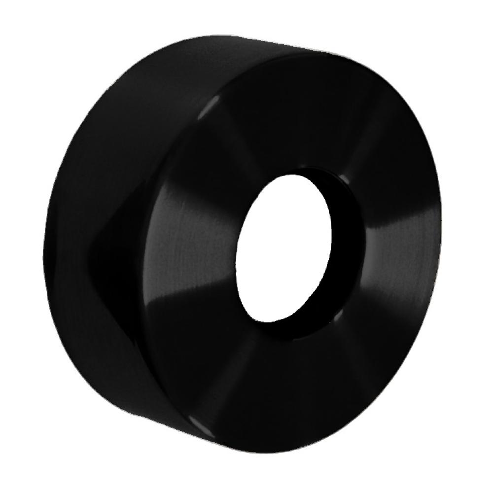 Placa floron, negro mate