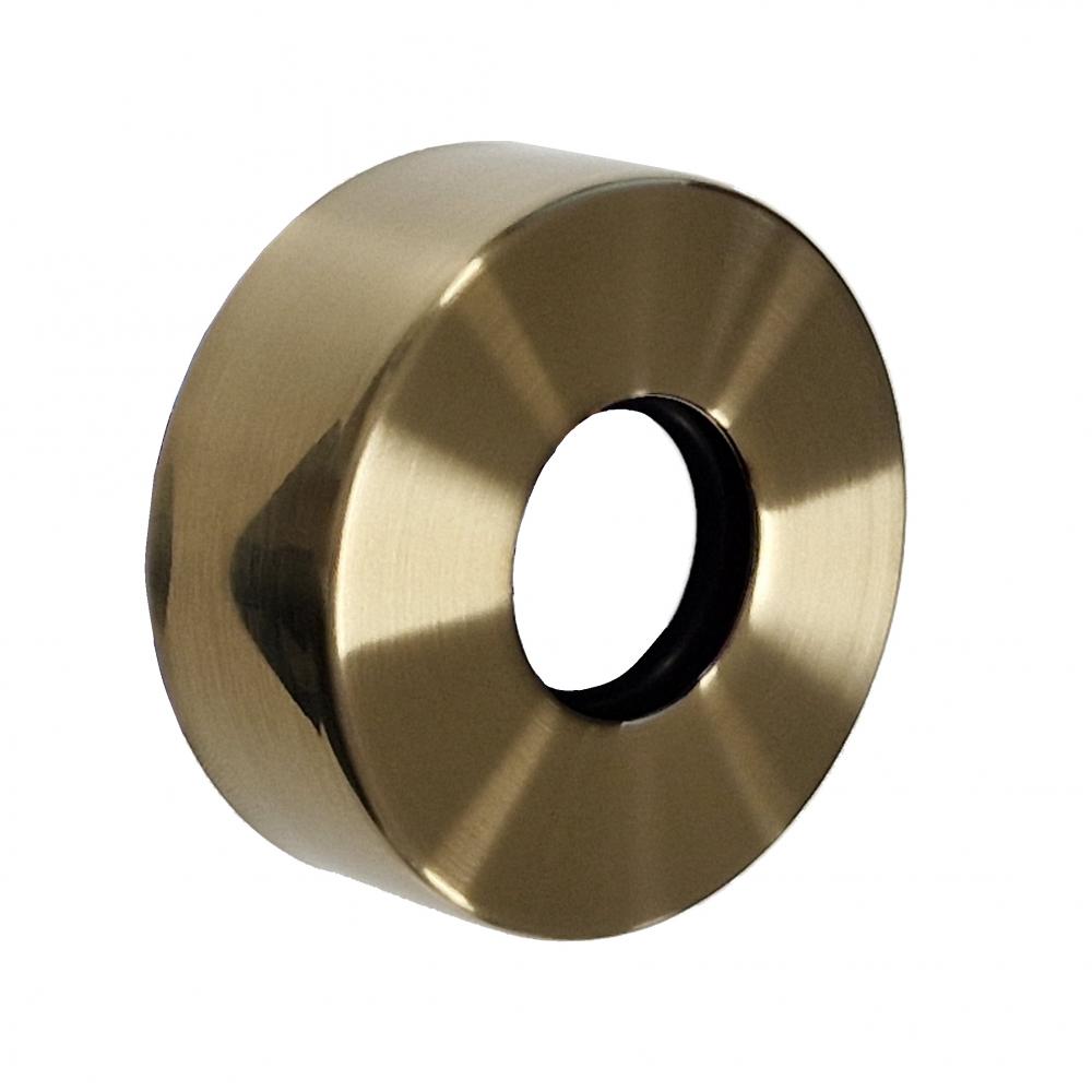 Placa floron, oro cepillado