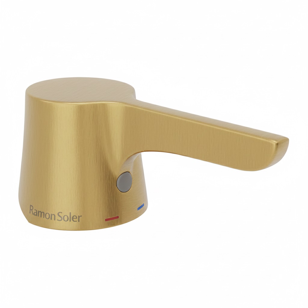 Adagio,maneta monomando en bolsa,oro cepillado