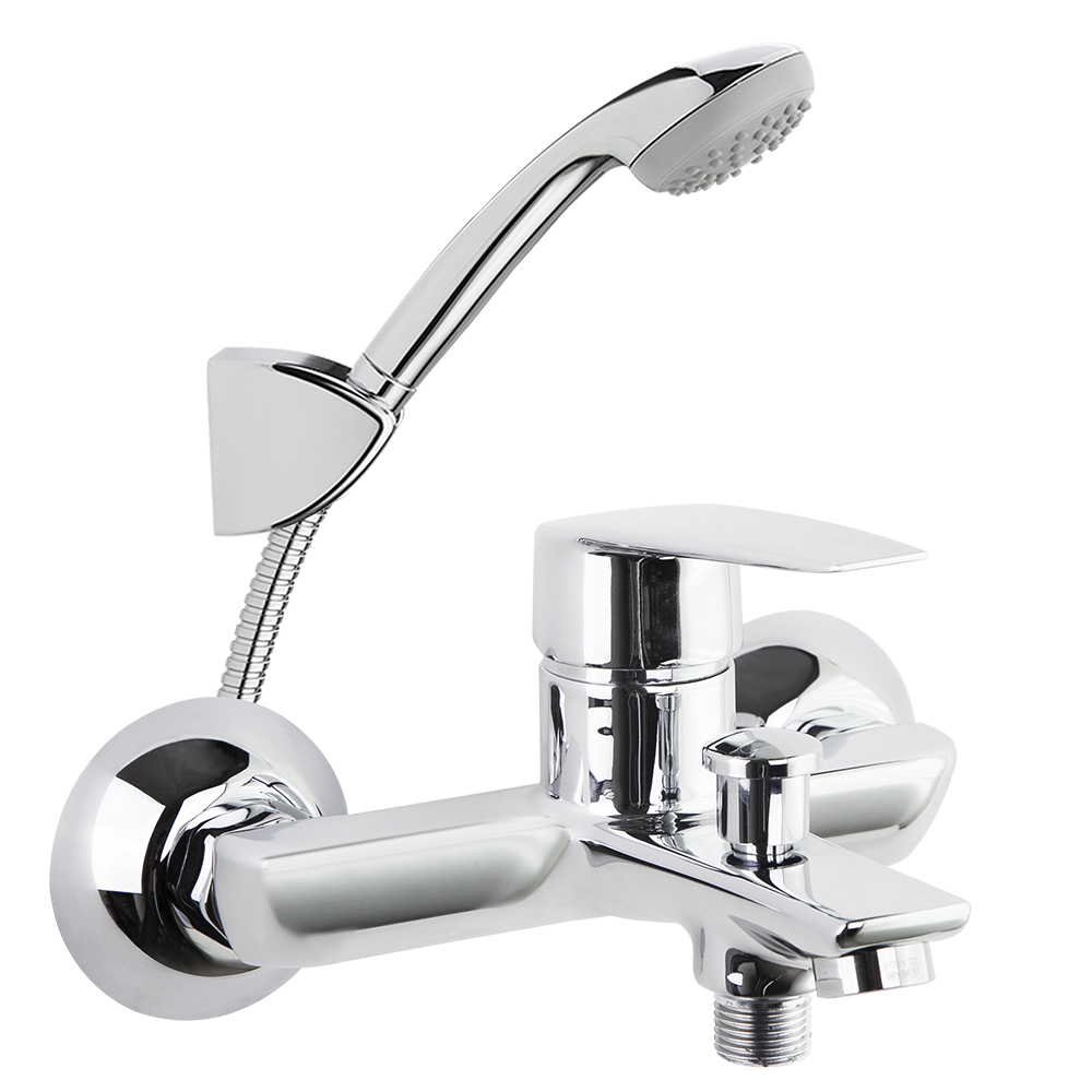 Civic,Breeam,conjunto monomando baño-ducha con equipo de ducha 6L,cromo
