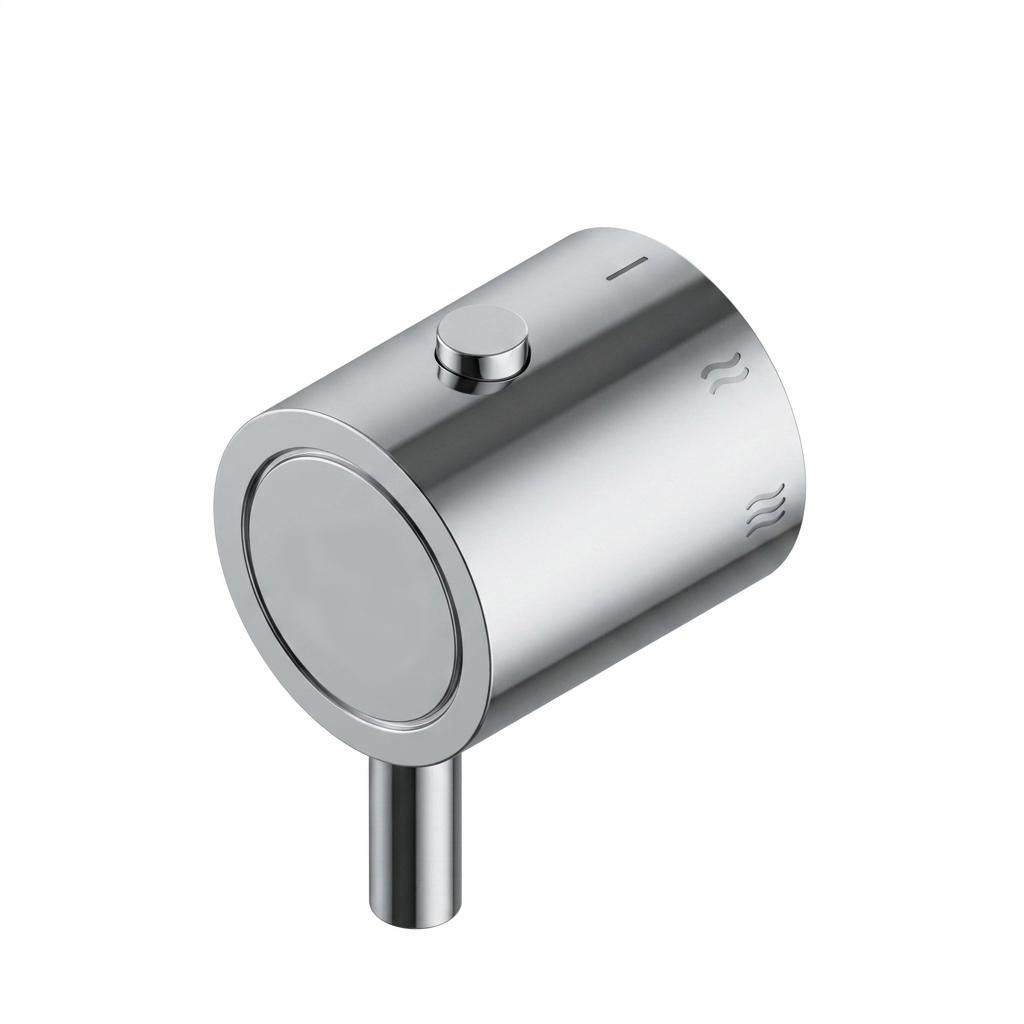 Odisea, flow rate handwheel, chromed