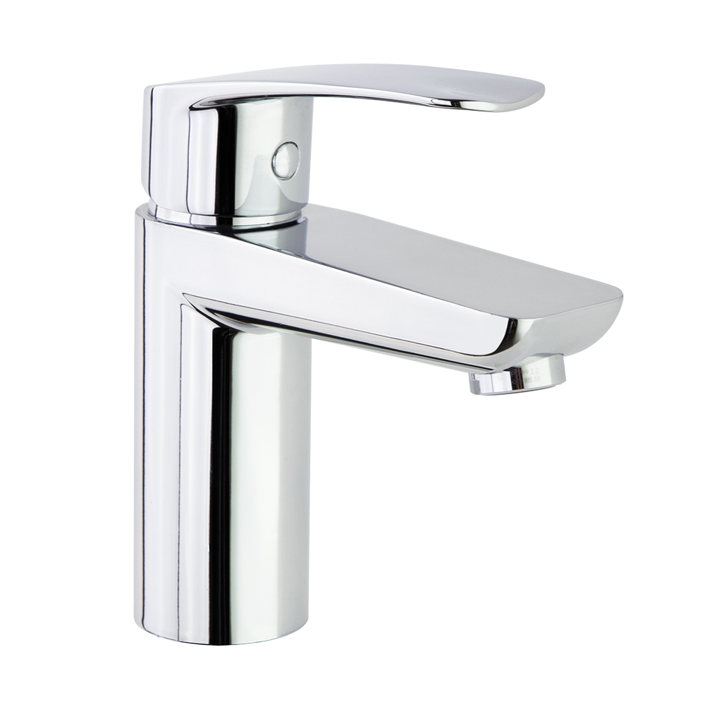 New Fly, Breeam, mitigeur de lavabo avec ouverture à froid et valve automatique 1¼, chrome.