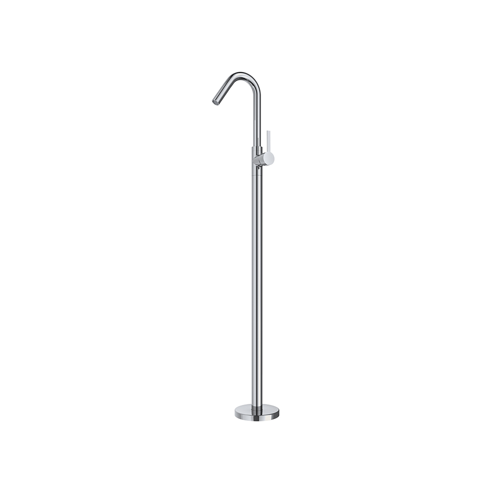 Drako,columna de pie monomando lavabo,cromo