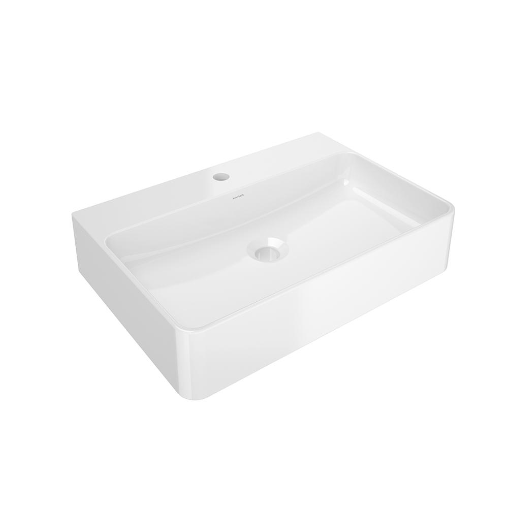 Kaiser, lavabo blanco rectangular