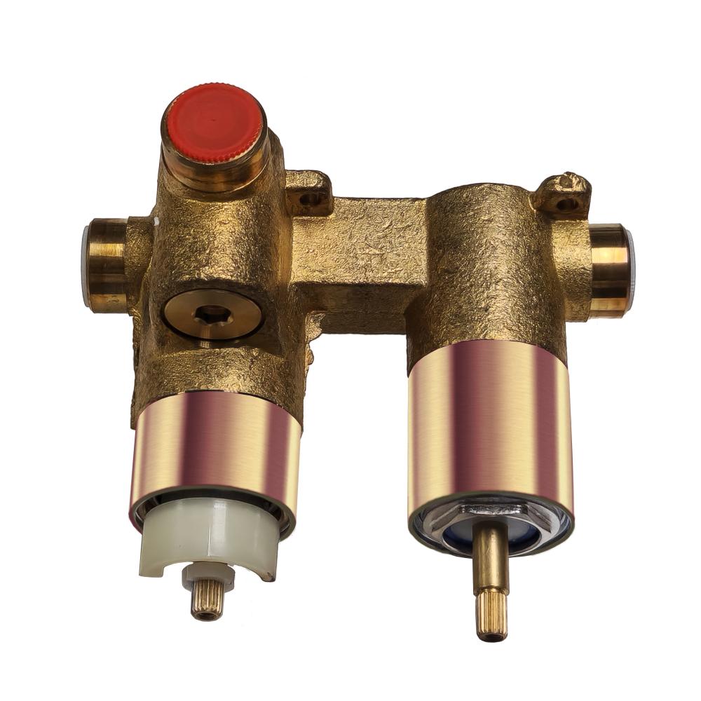 Termostático, cobre cepillado