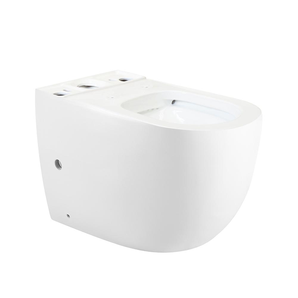 Doria, WC-bowl with dual outlet and fixation kit