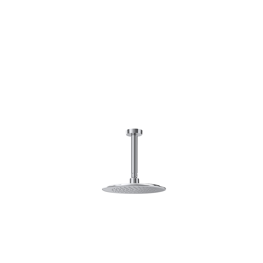 Conjunto de brazo de techo con rociador redondo de Ø240mm,cromo