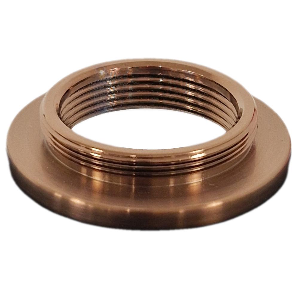 Base embellecedora, cobre cepillado