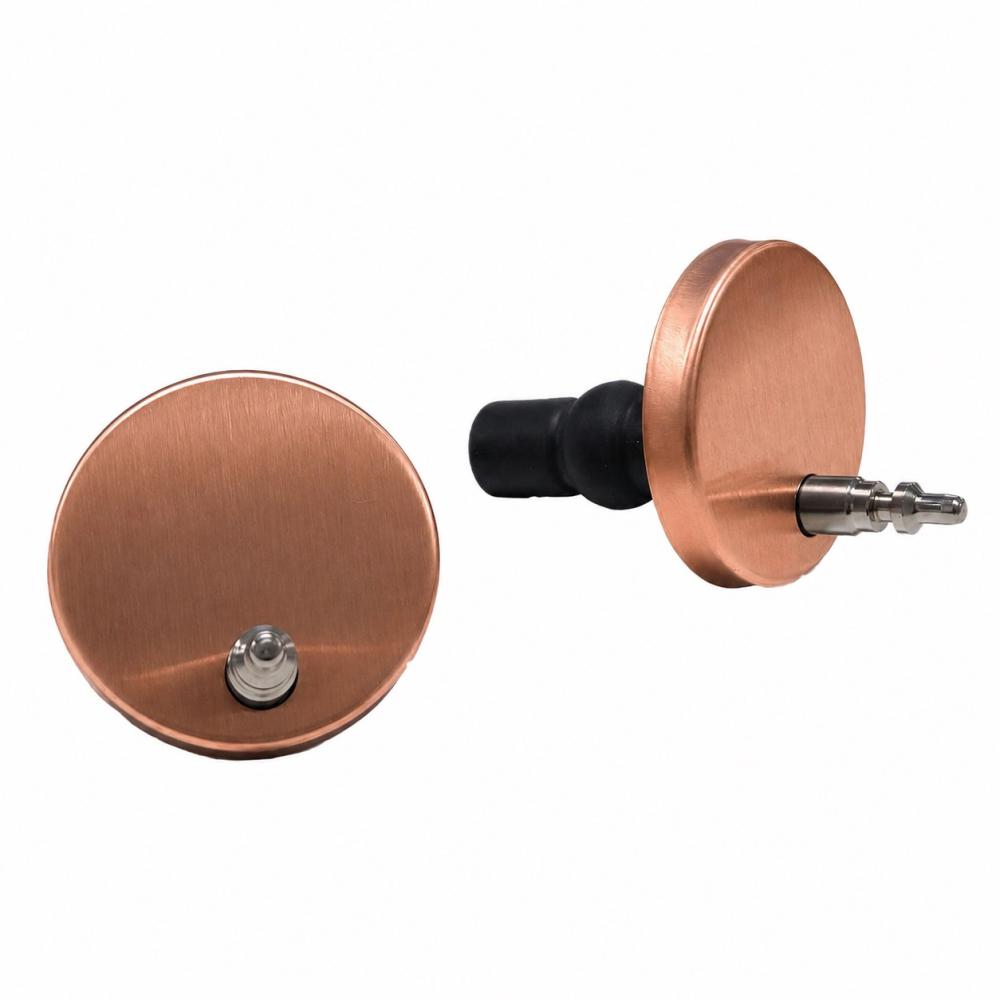 Fijación de Ø46 mm para tapa y taza de inodoros Alma, cobre cepillado