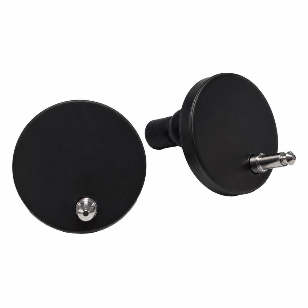 Fijación de Ø50 mm para tapa y taza de inodoros Aquitania y Doria, negro mate