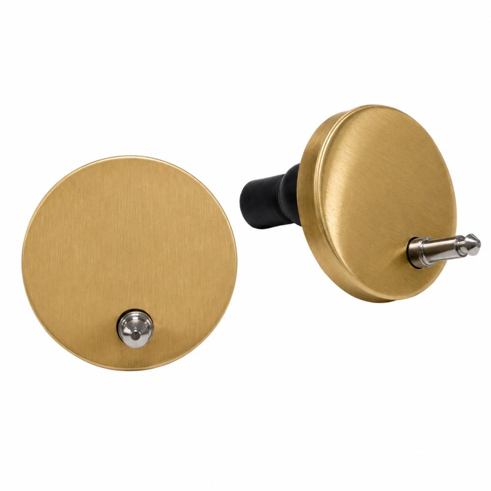 Fijación de Ø50 mm para tapa y taza de inodoros Aquitania y Doria, oro cepillado