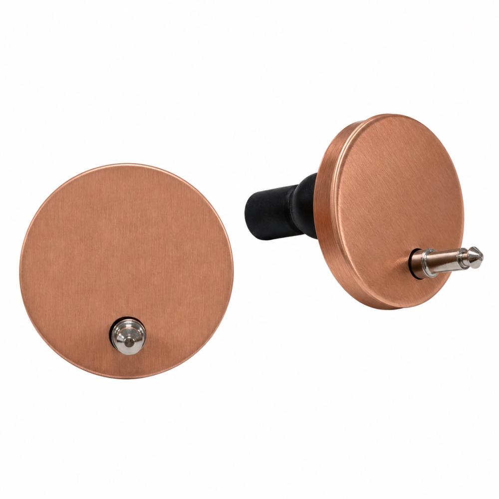 Fijación de Ø50 mm para tapa y taza de inodoros Aquitania y Doria, cobre cepillado