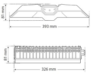 Arc 3 180W. 5000K, Aisle, DALI