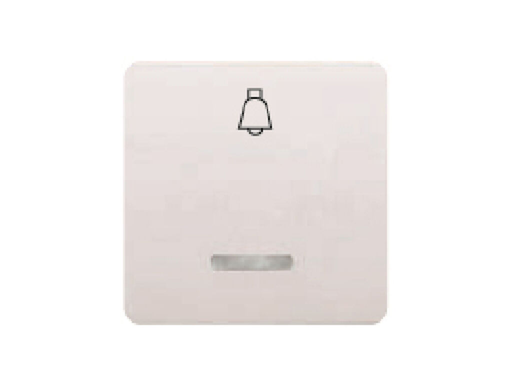 Tecla ancha pulsador timbre con difusor