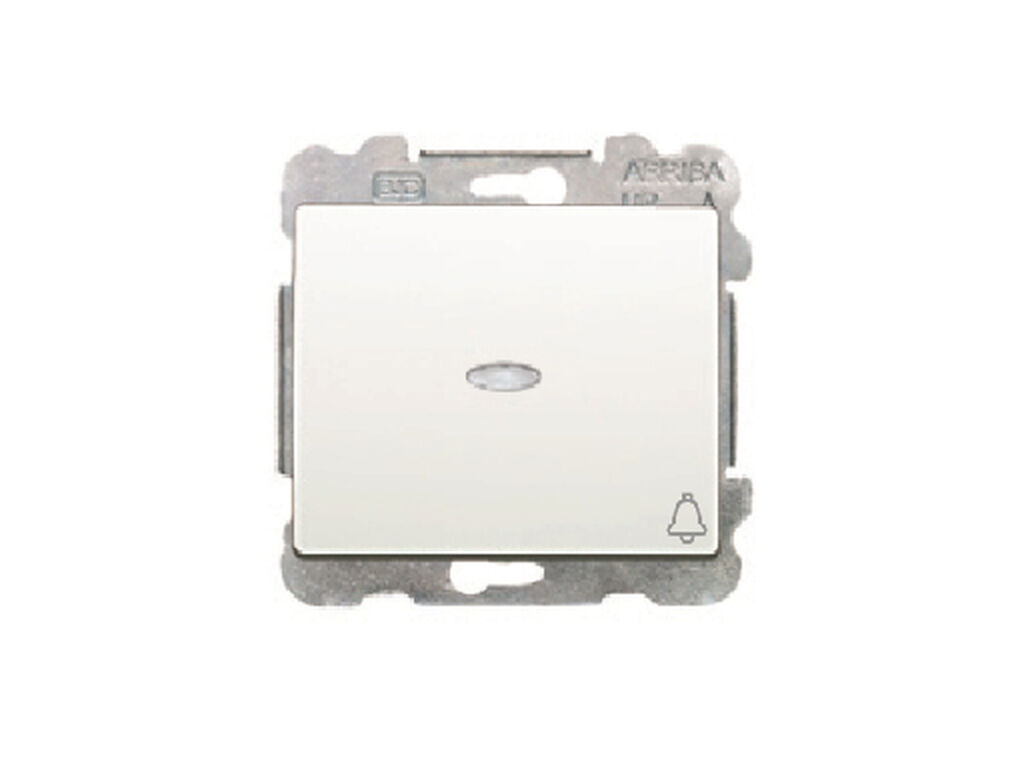 Iris estanca IP44, Pulsador «timbre» señalizador luminoso 10 a 250 v~