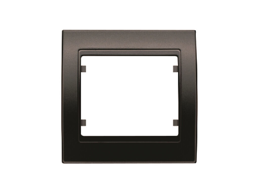 Mega, marco 1 elemento horizontal-vertical marron samoa