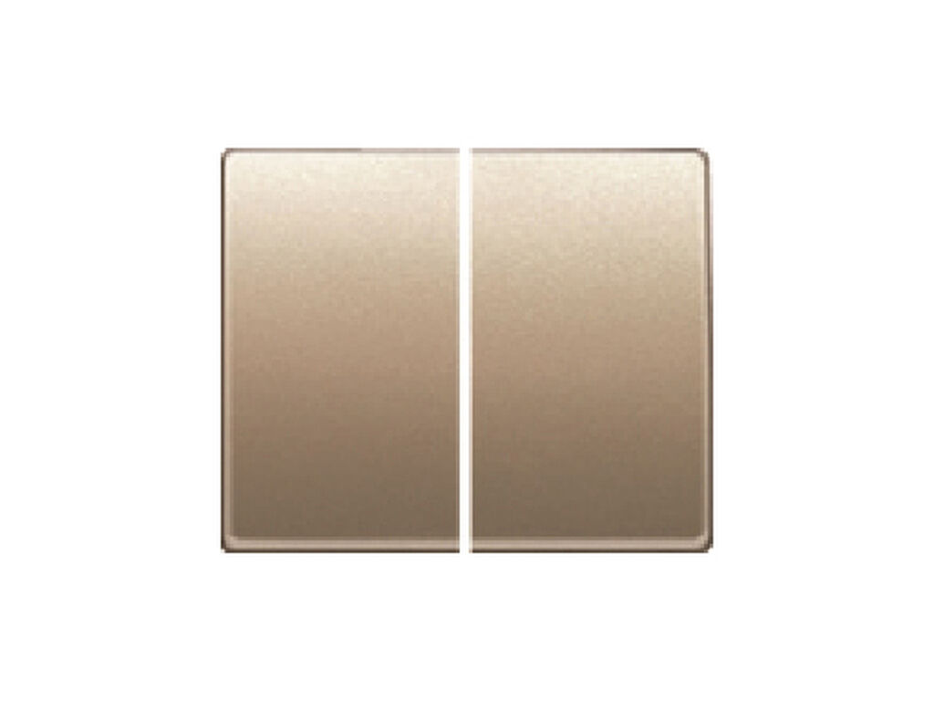 Mega, juego teclas doble interruptor /doble conmuta bronce niebla