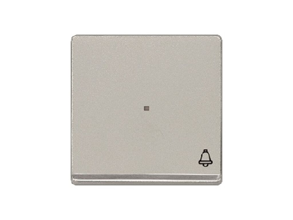 Miro, key, bell symbol, diffuser, chrome, aluminum