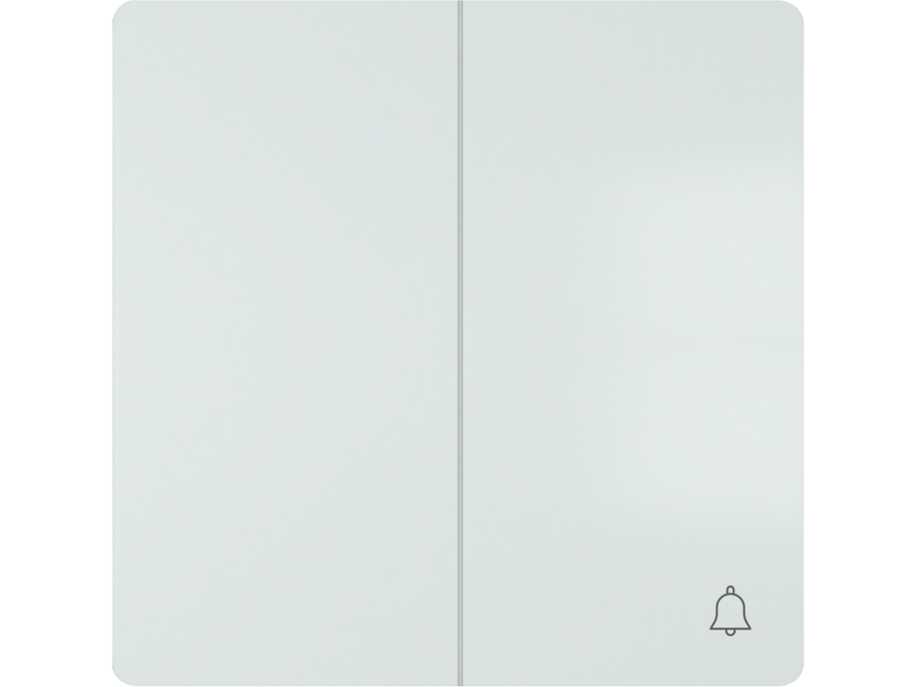 Style, tecla doble, simbolo timbre, blanco polar